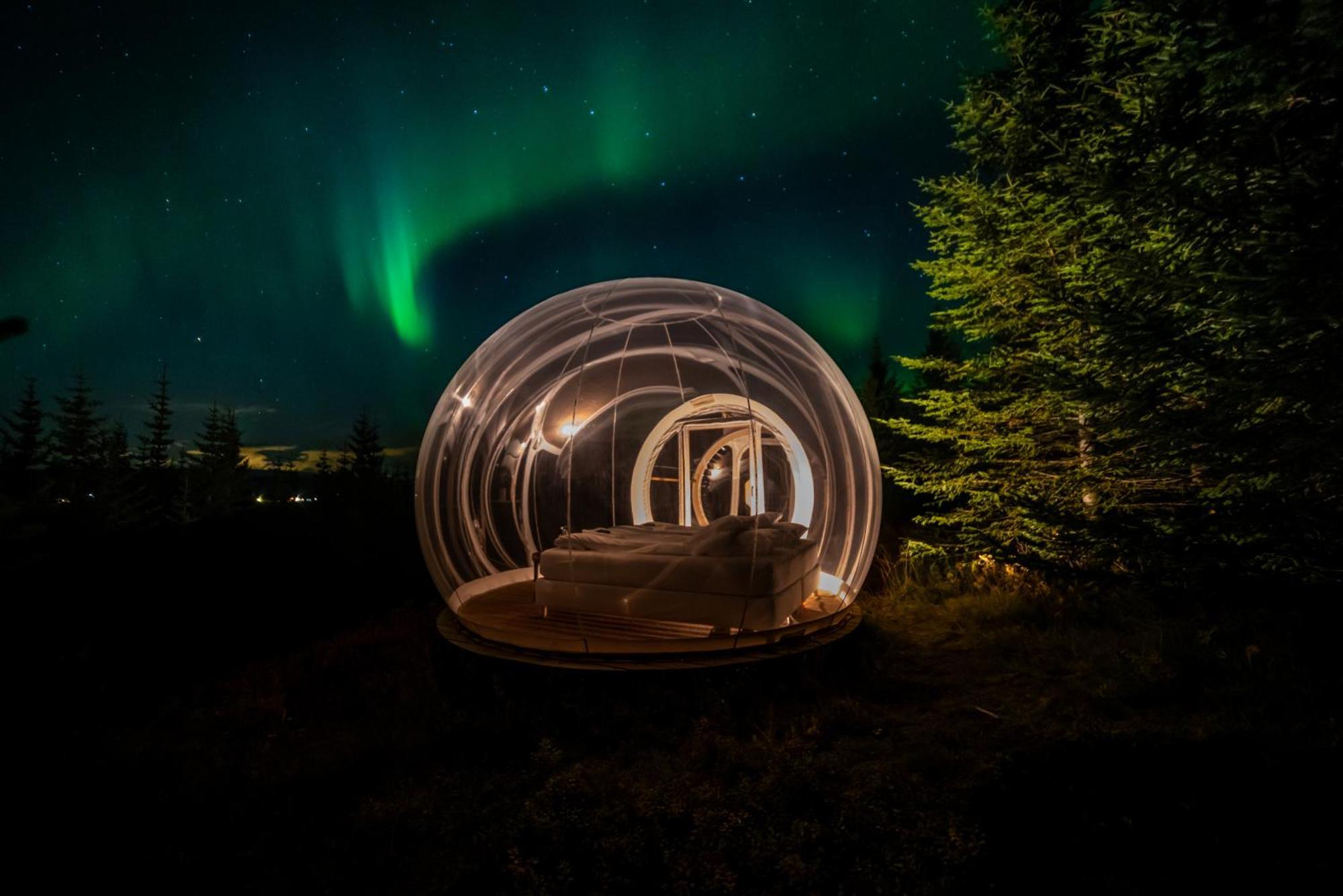 Buubble Hotel - Hrosshagi Selfoss Exteriér fotografie