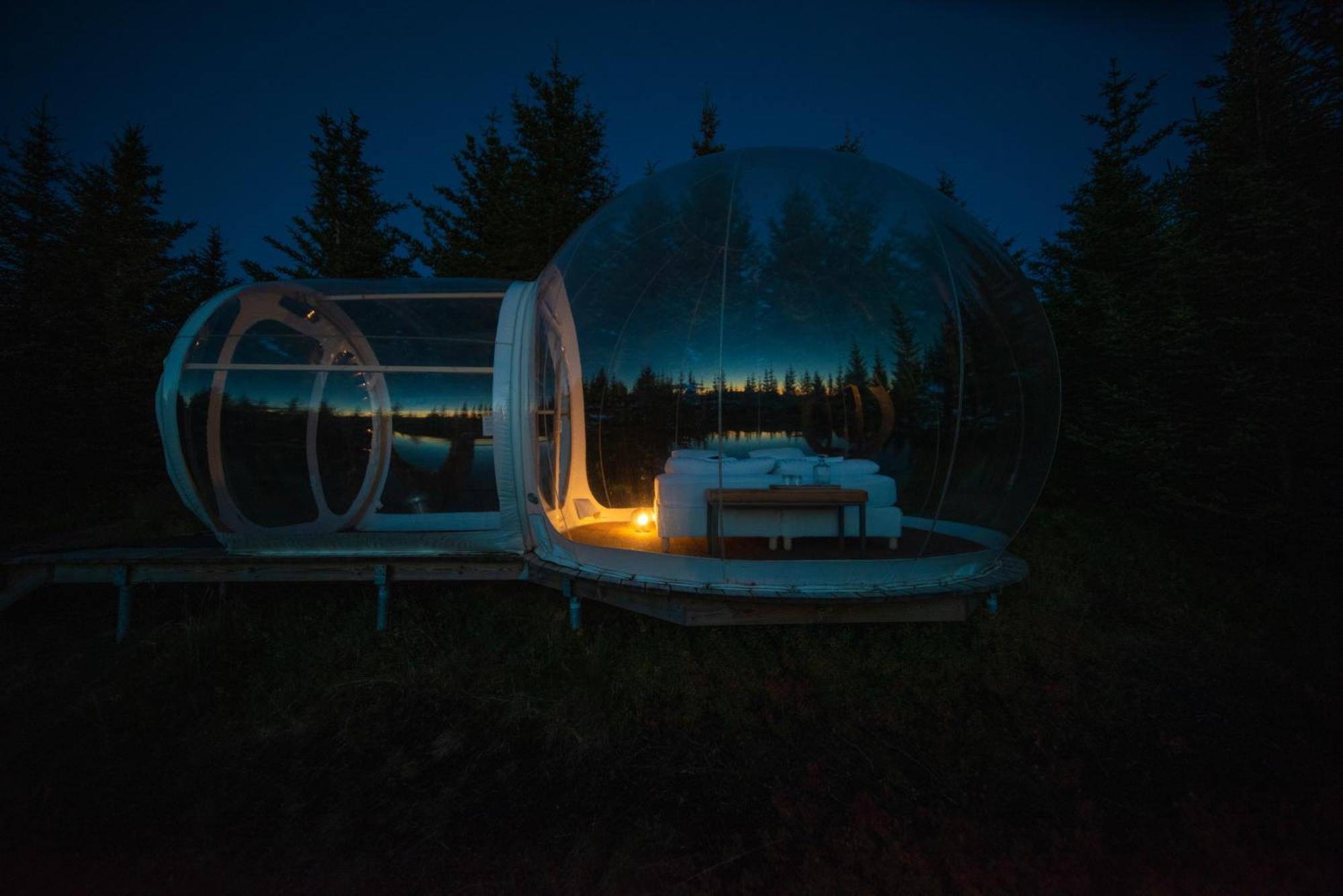 Buubble Hotel - Hrosshagi Selfoss Exteriér fotografie