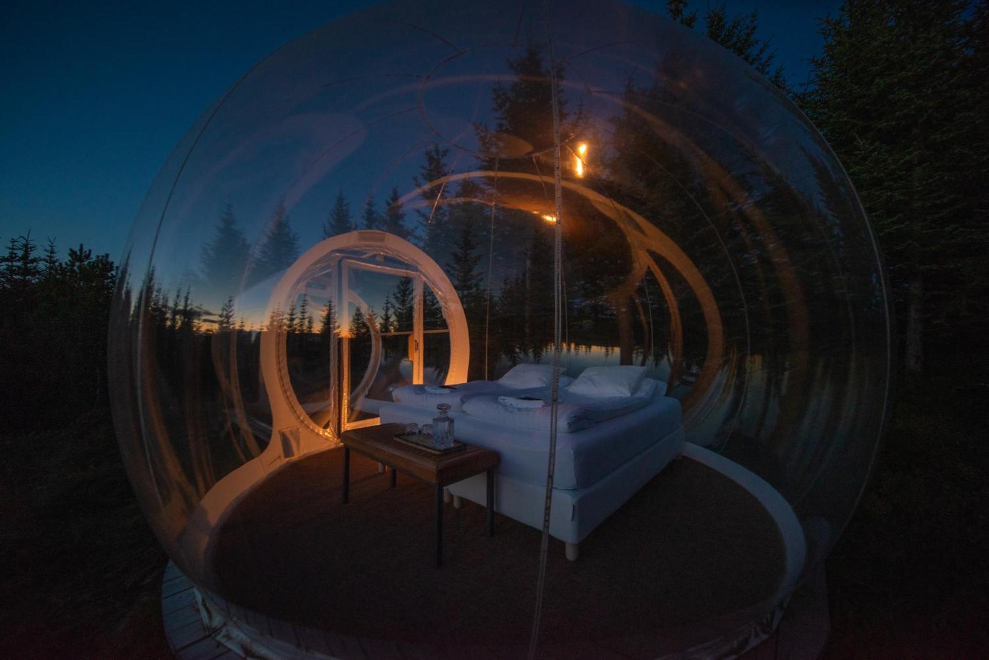 Buubble Hotel - Hrosshagi Selfoss Exteriér fotografie