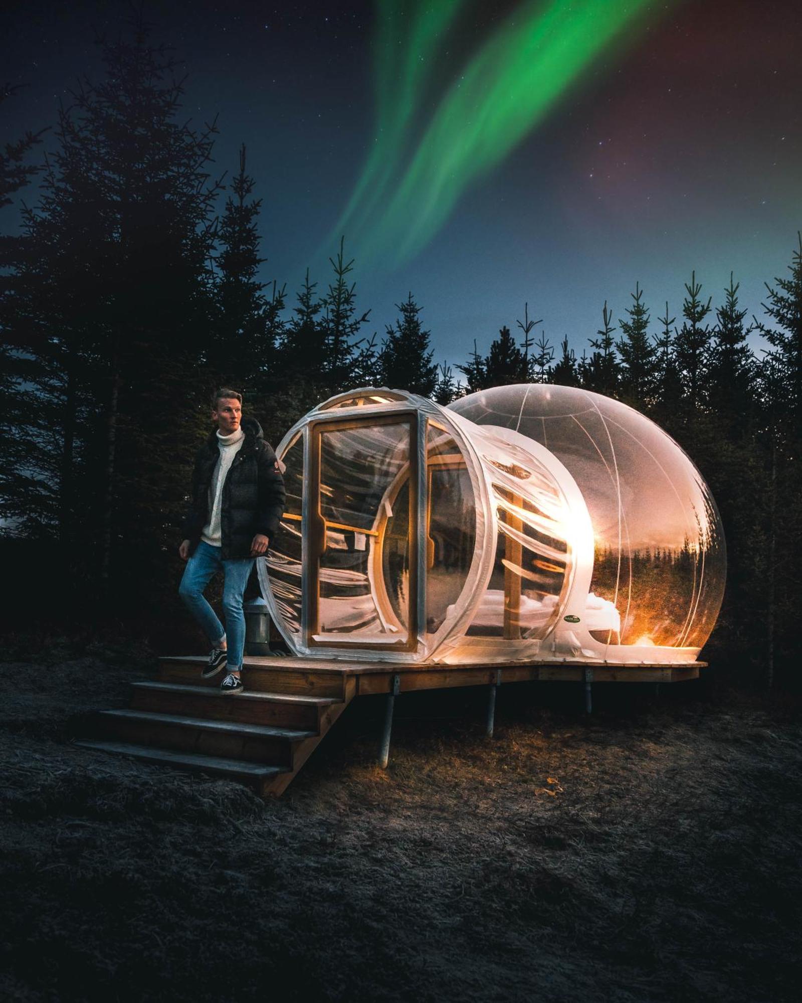 Buubble Hotel - Hrosshagi Selfoss Exteriér fotografie