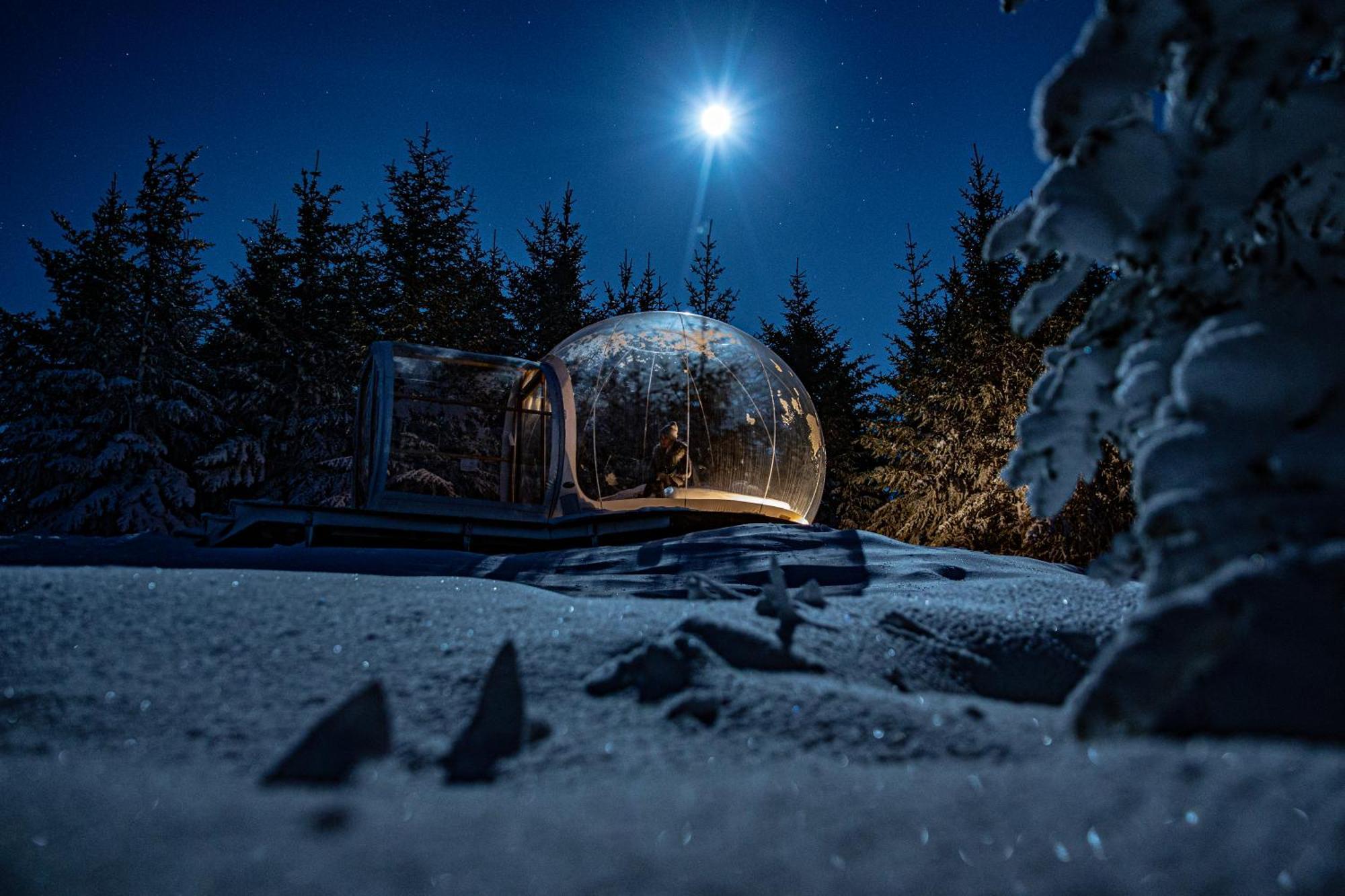 Buubble Hotel - Hrosshagi Selfoss Exteriér fotografie