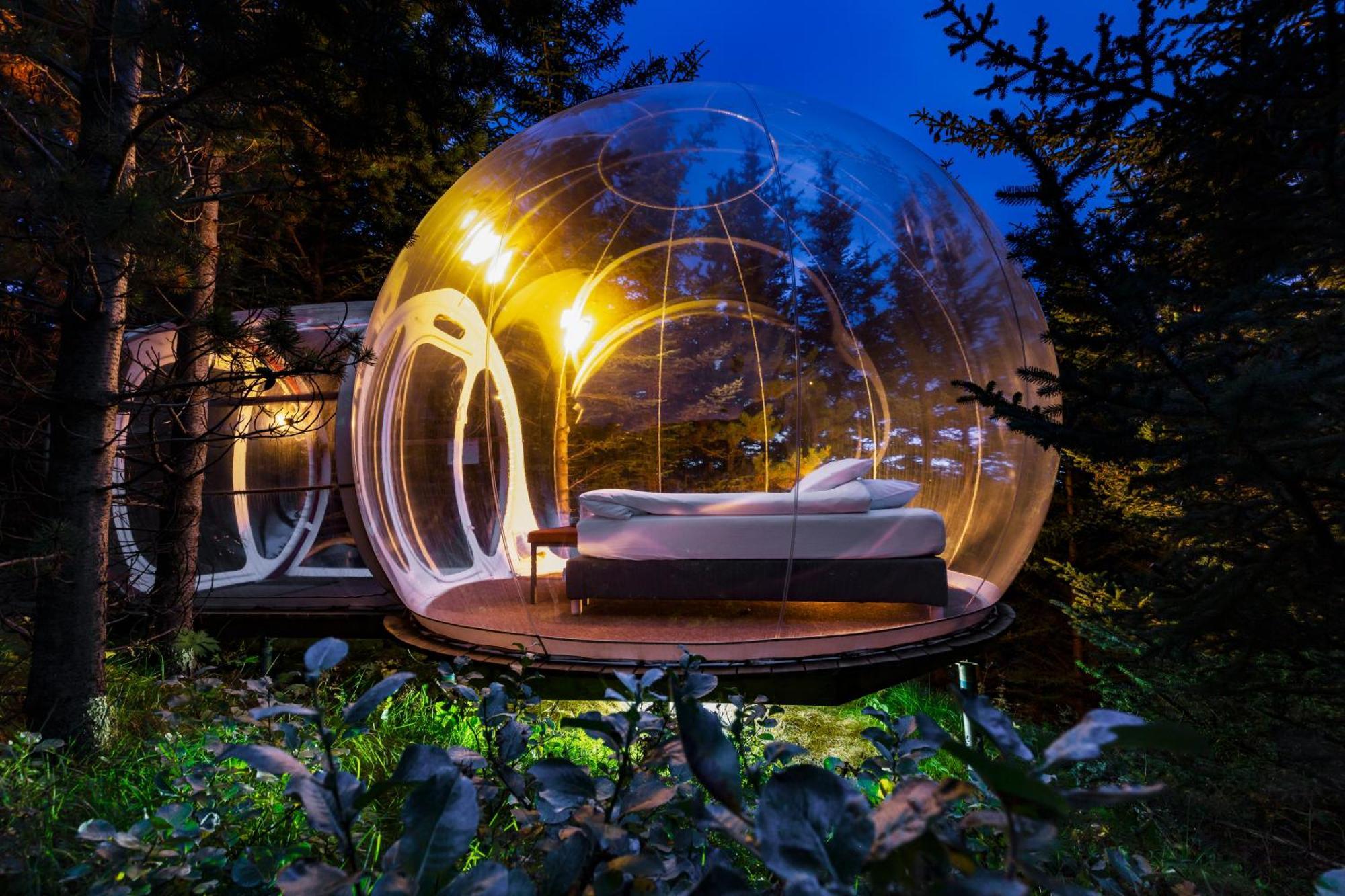 Buubble Hotel - Hrosshagi Selfoss Exteriér fotografie