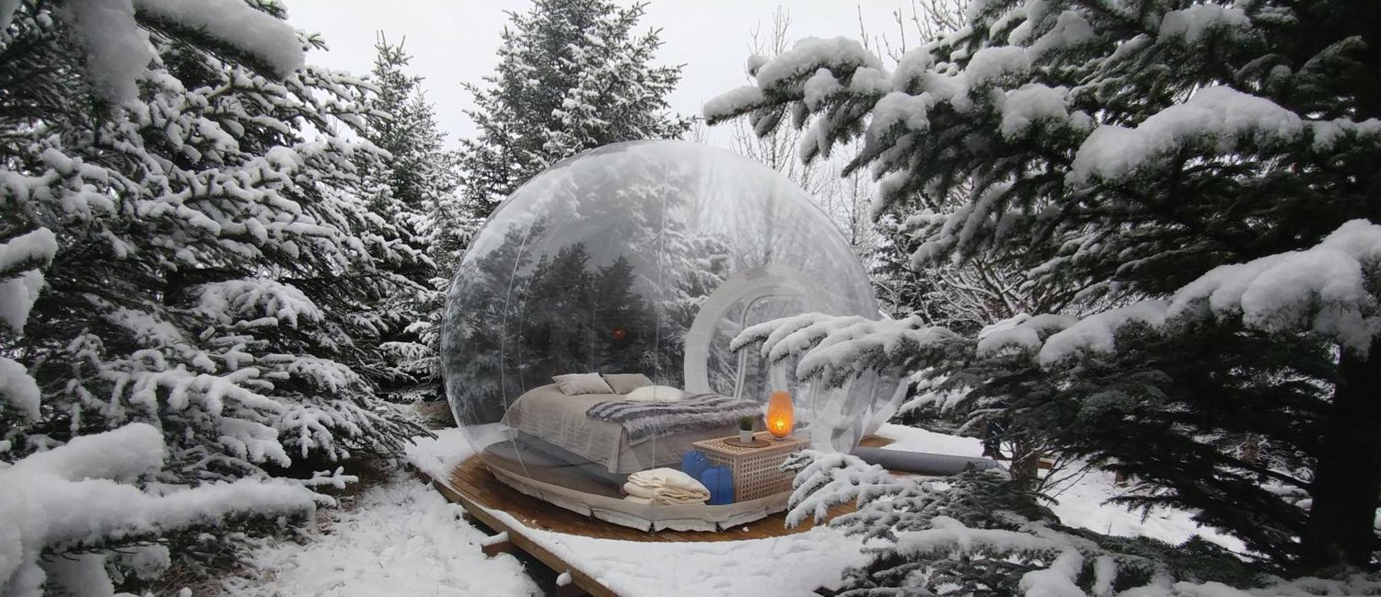 Buubble Hotel - Hrosshagi Selfoss Exteriér fotografie